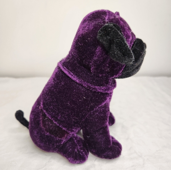 Vintage Pug Bulldog Puppy Plushie - Picture 3 of 9